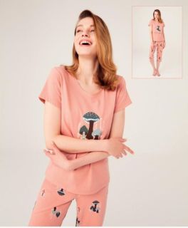 Дамска пижама "Mushroom"
