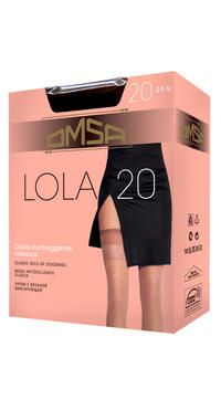 Класически високи чорапи Lola 20 Den, Omsa